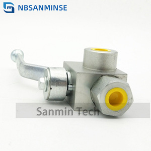 Vanne à bille haute pression 1 pouce à filetage interne en acier au carbone, manuelle, hydraulique, type L, pour l'industrie alimentaire - Product Image 3
