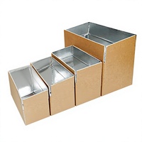 Boîte isotherme en aluminium pour fruits frais, carton pliable en mousse, modèle Jingbu, capacité 160 kg, en stock, vente en gros