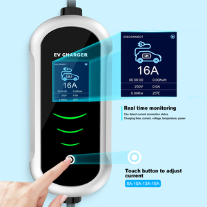 Nouvelle station de <span class=keywords><strong>recharge</strong></span> de <span class=keywords><strong>voiture</strong></span> <span class=keywords><strong>électrique</strong></span> portable 16A 3,5 kW AC, chargeur EV Type 2 Type 1 GBT, prise EU, <span class=keywords><strong>recharge</strong></span> de véhicule <span class=keywords><strong>électrique</strong></span> à domicile - Product Image 2