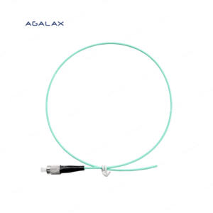 도매업체 AGALAX/OEM 멀티모드 OM3 50/125m FC/UPC LSZH 850/1300nm 0.3dB 삽입 손실 광섬유 피그테일 2.0mm - Product Image 1