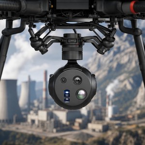 SIYI UniPod MT11 Stabilisateur 3 axes avec capteur quadruple, 4K HD, thermique et télémètre laser pour inspection, cartographie et relevés aériens par drone - Product Image 1