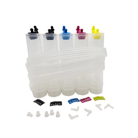 Sistem tinta CISS Universal 5 warna untuk Epson Canon HP Brother Printer Inkjet DIY tangki tinta CISS