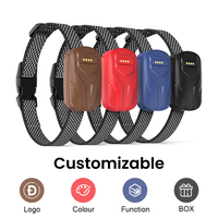 TIZE Nuevo Collar GPS Inteligente para Mascotas con Geolocalización, Mini Rastreador Antipérdida de Plástico, Resistente al Agua IPX7, Red 4G