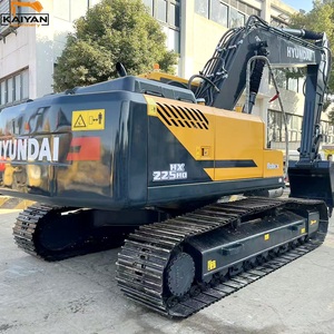 Excavadora de cadenas usada HYUNDAI HX225HD de 22.5 toneladas, de peso medio, original de Corea, excavadora hidráulica para ingeniería municipal - Product Image 3
