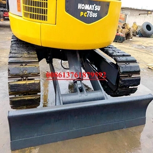 La mini pelle sur chenilles KOMATSU PC78US du Japon a utilisé la PC78US-6 de fourche de rondin de moteur de 8 tonnes/PC78US-8 modèles capacité de seau 0.3m3 - Product Image 6