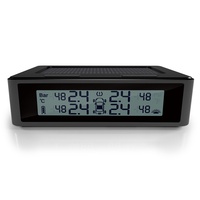 Capteur universel Tpms Système de pression des pneus sans fil solaire de haute précision Mise sous/hors tension automatique