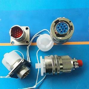 Y50x-1010 ขั้วต่อซ็อกเก็ตโลหะผสมทรงกลมมาตรฐาน 10 พิน ขั้วต่อแบบวงกลม ปลั๊กและซ็อกเก็ต 10 พิน - Product Image 4