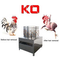 Machine d'élimination des plumes de poulet, équipement de boucherie, Durable, #40, meilleure vente