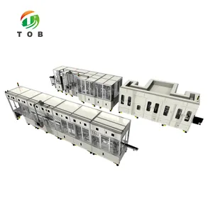 Máquina de fabricación de baterías de iones de litio para teléfono/coche semiautomática TOB para fabricación de celdas prismáticas y cilíndricas