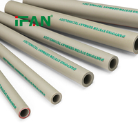 Raccords de plomberie PPR gris IFAN 20-110 mm PN25 pour l'alimentation en eau des bâtiments, intérieur et extérieur