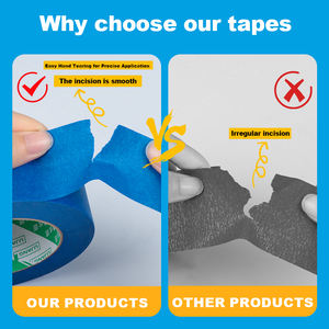 <span class=keywords><strong>Cinta</strong></span> <span class=keywords><strong>de</strong></span> Pintor UJANG Resistente a los Rayos UV por 14 Días - Resistente al Calor <span class=keywords><strong>de</strong></span> 120℃, Alta Adherencia, para Enmascarar en Exteriores, Automoción y Construcción - Product Image 3