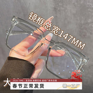 Gafas de Montura Grande Danyang 19390, Rectangulares, Anti Luz Azul, para Mujer, Montura Completa, Lentes AC, Estilo Transparente - Product Image 2