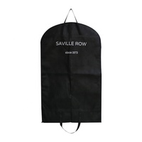 Housse de protection anti-poussière pour vêtements avec fermeture éclair et logo