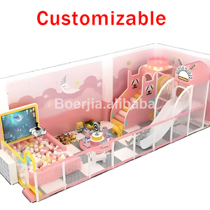 Equipo de juegos interior seguro, no tóxico y suave para niños, con parque de trampolines y temática oceánica para hoteles y resorts de aventura. - Product Image 4