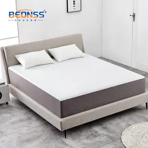 OEM Removable Washable Tencel Fabric Cover Vacuum Packed 12 Inch King Queen Memory Foam Mattress