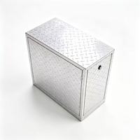 Armoire à outils en aluminium, boîte de rangement verrouillable à 5 tiroirs pour l'organisation des outils d'atelier