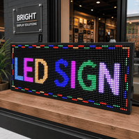 Schermo LED RGB Programmabile per Pubblicità con Messaggi Scorrevoli per Negozi, Ristoranti, Eventi e Punti Vendita