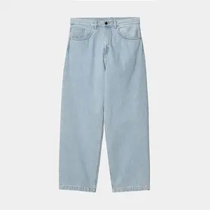 ZY Spring and Autumn Men's Jeans high Street Leisure Loose denim pants Spandex and Cotton Blended Baggy jeans for men