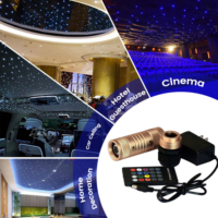 Kit d'éclairage de toit à fibres optiques pour voiture, ciel étoilé LED, machine à étoiles pour l'intérieur de la voiture