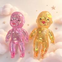 Natasha 5 7 Tahun Mainan Squishy 2026 Mainan Fidget Terlaris untuk Menghilangkan Stres Transparan Glitter Maltose Taba Squeeze Tidak Beracun