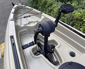 2024 nueva tendencia plástico duro sentarse en la parte superior kayak Kayak Pesca empalme barco con kayak con pedal - Product Image 4