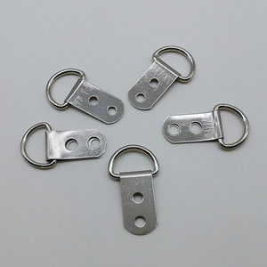 Hongzun <b>Photo</b> <b>Frame</b> Stainless Steel Double Eye Hanging Rings For <b>Frames</b> Furniture Accessories Modern Simple Style - Product Image 1