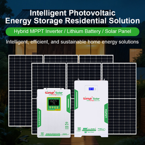 ระบบจัดเก็บพลังงานแสงอาทิตย์แบบไฮบริดสำหรับบ้าน 1-78KVA ชุดเต็มพร้อม MPPT แบตเตอรี่ไฮบริดพลังงานแสงอาทิตย์ - Product Image 4
