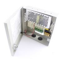 Batterie de distribution d'équipement électrique 60W 4 canaux UPS CCTV boîtier d'alimentation 12v 13.8V 5A adaptateur d'alimentation de charge meilleur achat