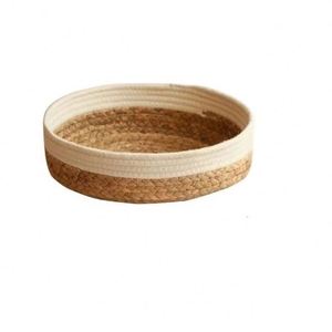 Panier de pique-nique sans ustensiles, panier à linge attrayant, rangement en coton bouclé classique, décoration rustique de ferme, chariot en fil métallique <span class=keywords><strong>Boss</strong></span> pour - Product Image 1