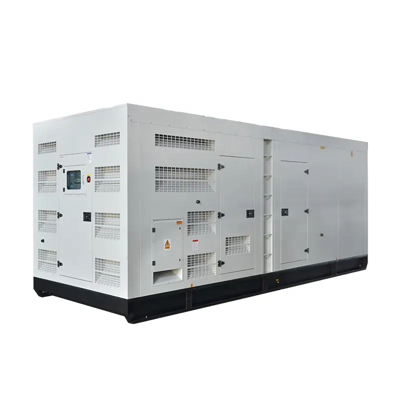 Điện Thủ 625kva 500kw im lặng Máy phát điện diesel để bán nóng với giá rẻ nhất và điện bắt đầu chức năng