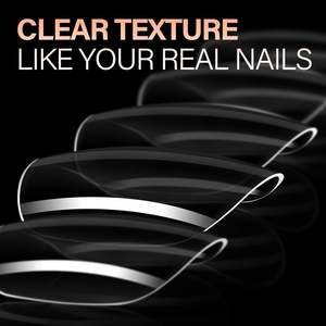 <span class=keywords><strong>AILLSA</strong></span> 504 Piezas, Tamaños 10/12, Puntas de Uñas Cuadradas Extra Cortas, Forma Ovalada, Puntas de Uñas de Gel Suave, Cobertura Completa - Product Image 3