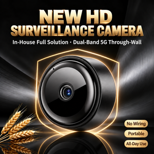 Mini Cámara de Seguridad WiFi A14 de 1MP, Doble Banda 2.4G y 5G, Conexión Offline con Punto de Acceso de 50M, Visión Nocturna IR, Detección de Movimiento - Product Image 1