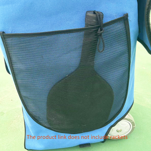 Máy tập đánh bóng pickleball điều khiển từ xa với hệ thống trả bóng bằng polyester và lưới, máy ném bóng nhỏ - Product Image 3