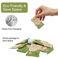 Savon pour les mains nettoyant en profondeur écologique, format voyage, mini tablettes solides moussantes, tablettes de savon moussant OEM pour distributeur