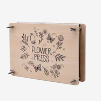 Offre Spéciale Kit de Presse à Fleurs Séchées DIY en MDF Classique Multi-Occasions pour Fleurs et Feuilles Aériennes FP06