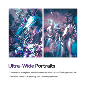 TTARTISAN 14 มม. F2.8 เลนส์มุมกว้างพิเศษแบบแมนนวลฟูลเฟรม 77 มม. สำหรับเมาท์ E ใช้งานร่วมกับซิกมา 165Hz //มินอลต้าอื่นๆ - Product Image 5