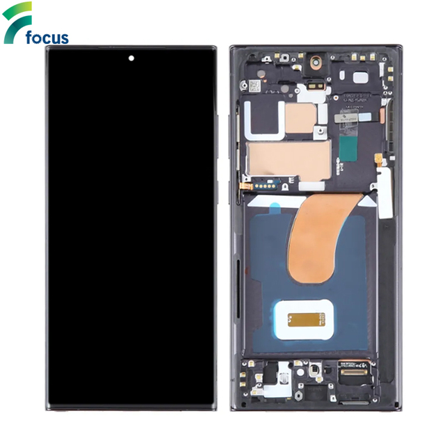 Wholesale for Samsung S23 Ultra Display With Frame Panel Original for Samsung for Galaxy S23U Lcd Display Touch S23 Ultra 5G Lcd