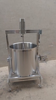 Nouvelle marmite de cuisson industrielle commerciale électrique en acier inoxydable 40L machines à haute productivité pour beurre de confiture de ketchup