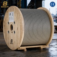 Câble en acier inoxydable 316 durable pour système de balustrade de terrasse, câble en acier de qualité architecturale certifié CE
