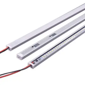 24VDC 3000K 4000K 5000K 6000K Led מדף אור קבינט אור סופרמרקט מדף חלבית זכוכית מודרני לבן 80 קיר רכוב DC 24V