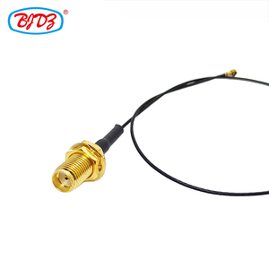 Conector SMA Hembra para Chasis con Cable Pigtail RF de 0.81mm/1.13mm/1.37mm a Conector <span class=keywords><strong>U</strong></span>.FL1 <span class=keywords><strong>U</strong></span>.FL4 MHF4 - Product Image 2