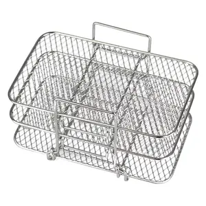 <strong>Air</strong> <strong>Fryer</strong> Accessories 3 Layers Grill Rack Square <strong>Shelf</strong> Oven Accessories Square Food Rack - Product Image 1