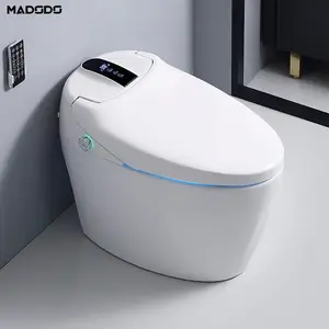 Wholesale Smart Toilet Black Screen With Bidet 110v Modern Electric Intelligent One Piece Closestool Bowl Automatic For Home