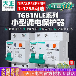 Disjoncteur différentiel Tianzheng TGB1NLE 2P 63A pour usage domestique - Product Image 4