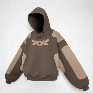 Sweats à capuche pour hommes de haute qualité, confortables et respirants, avec logo brodé sur mesure, fabricants de vêtements à la mode - Product Image 2