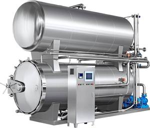 Stérilisateur à vapeur en acier inoxydable, autoclave à haute température pour la transformation alimentaire, les produits laitiers, les sauces, les aliments en conserve - Product Image 5