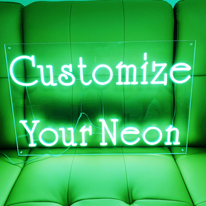 Lumières néon LED et enseignes néon personnalisées gratuites. Enseignes néon LED personnalisées disponibles pour usage commercial, fêtes d'anniversaire et maison. - Product Image 3