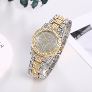 Daily Unisex Luxury <b>Diamond</b> Chronograph Quartz <b>Watch</b> Round Dial Stainless Steel Wristwatch Wholesale Fashion Accessory - Product Image 4