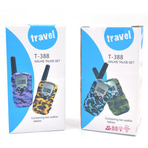 Walkie Talkie de Juguete con Camuflaje, Colorido, T388, Intercomunicador Infantil, Radio de 3 Kilómetros, <span class=keywords><strong>Mini</strong></span> Localizadores para Exteriores - Product Image 5