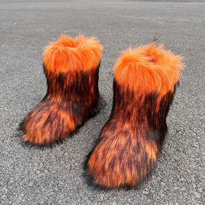 <span class=keywords><strong>Botas</strong></span> <span class=keywords><strong>de</strong></span> Nieve <span class=keywords><strong>de</strong></span> Invierno Nuo Estilo Europeo Americano con Peluche, Cerradas, Cálidas y Esponjosas, para <span class=keywords><strong>Mujer</strong></span>, Estilo Y2K, Exportación - Product Image 6